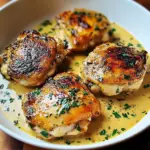 Bobby Flay's Creamy Chicken Thighs