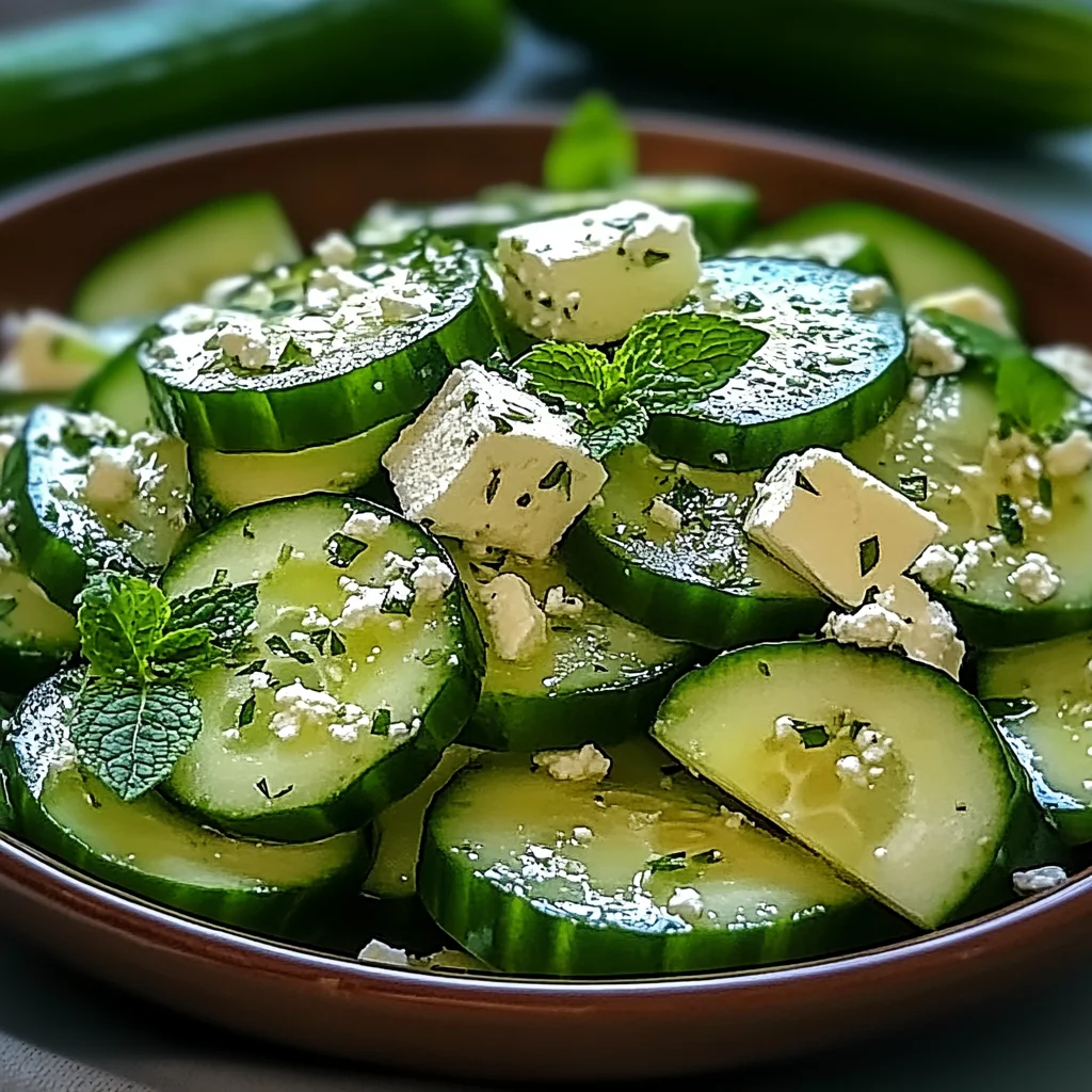 Cucumber Feta Salad