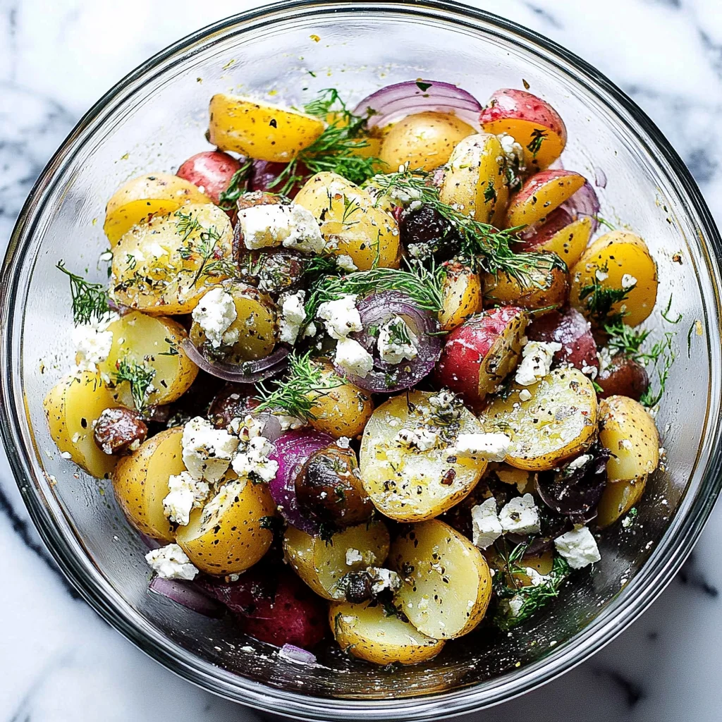 Greek Potato Salad Recipe