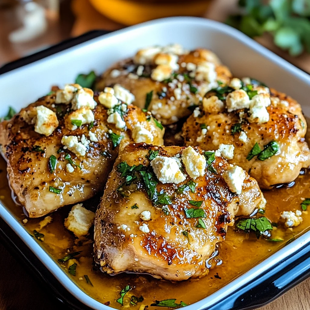 Hot Honey Feta Chicken