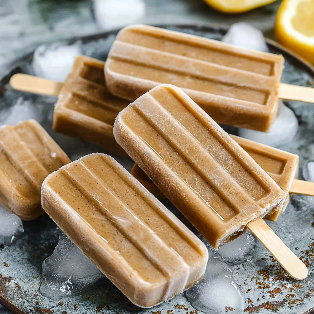 Iced Coffee Popsicles