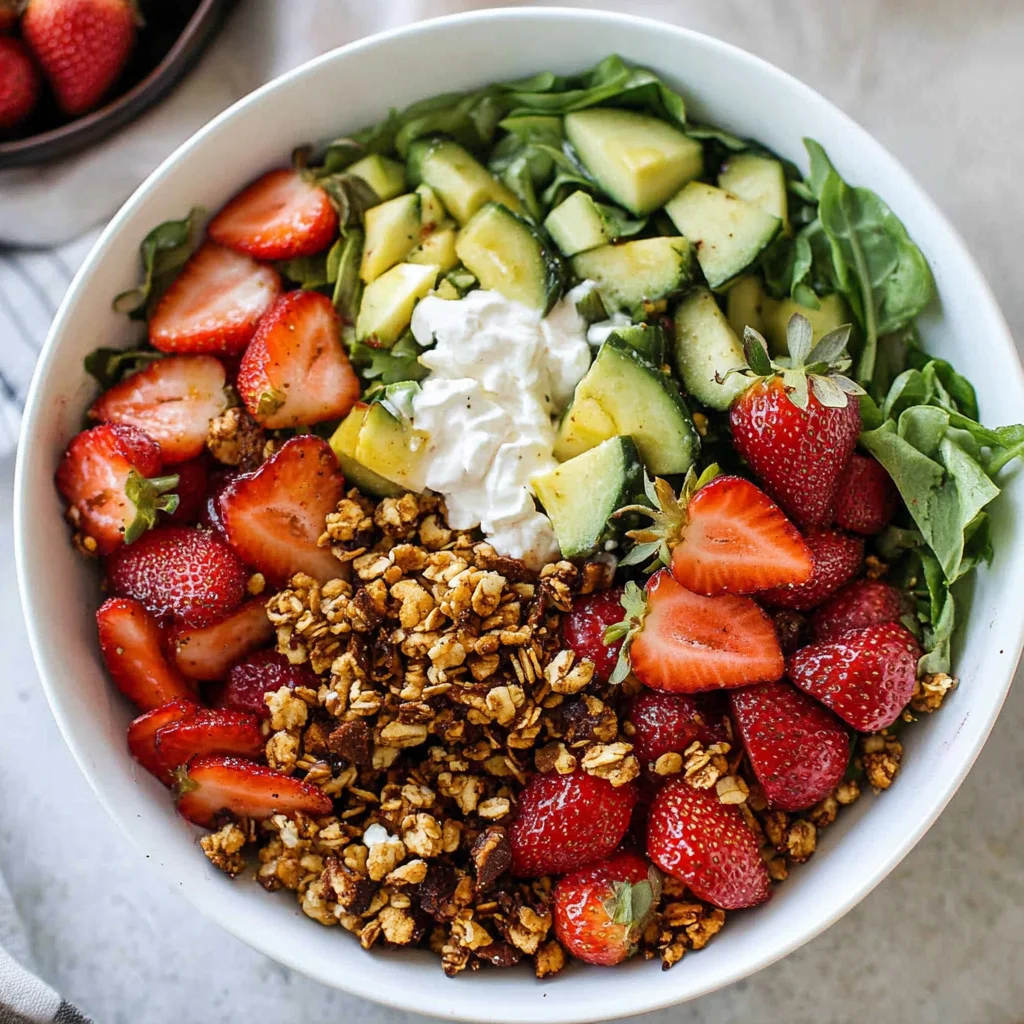 Strawberry Crunch Salad