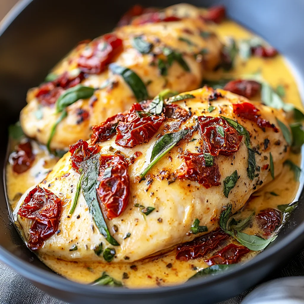 Sun-Dried Tomato Chicken