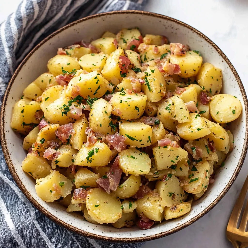 Warm German Potato Salad