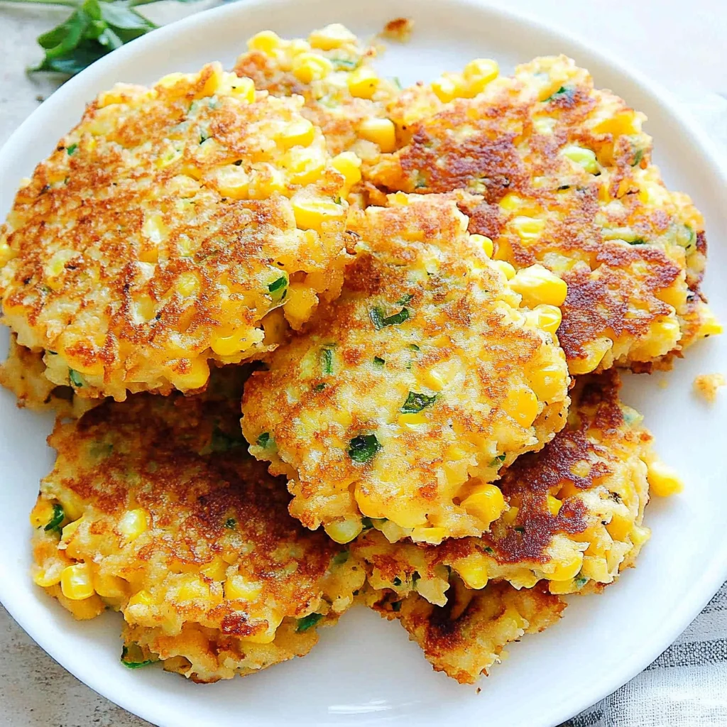 quick and easy corn fritters