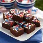4th of July Brownies