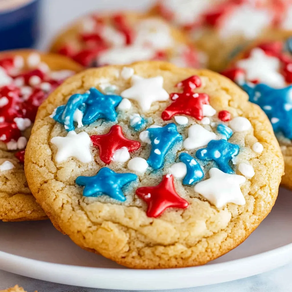 4th of July Fireworks Cookies