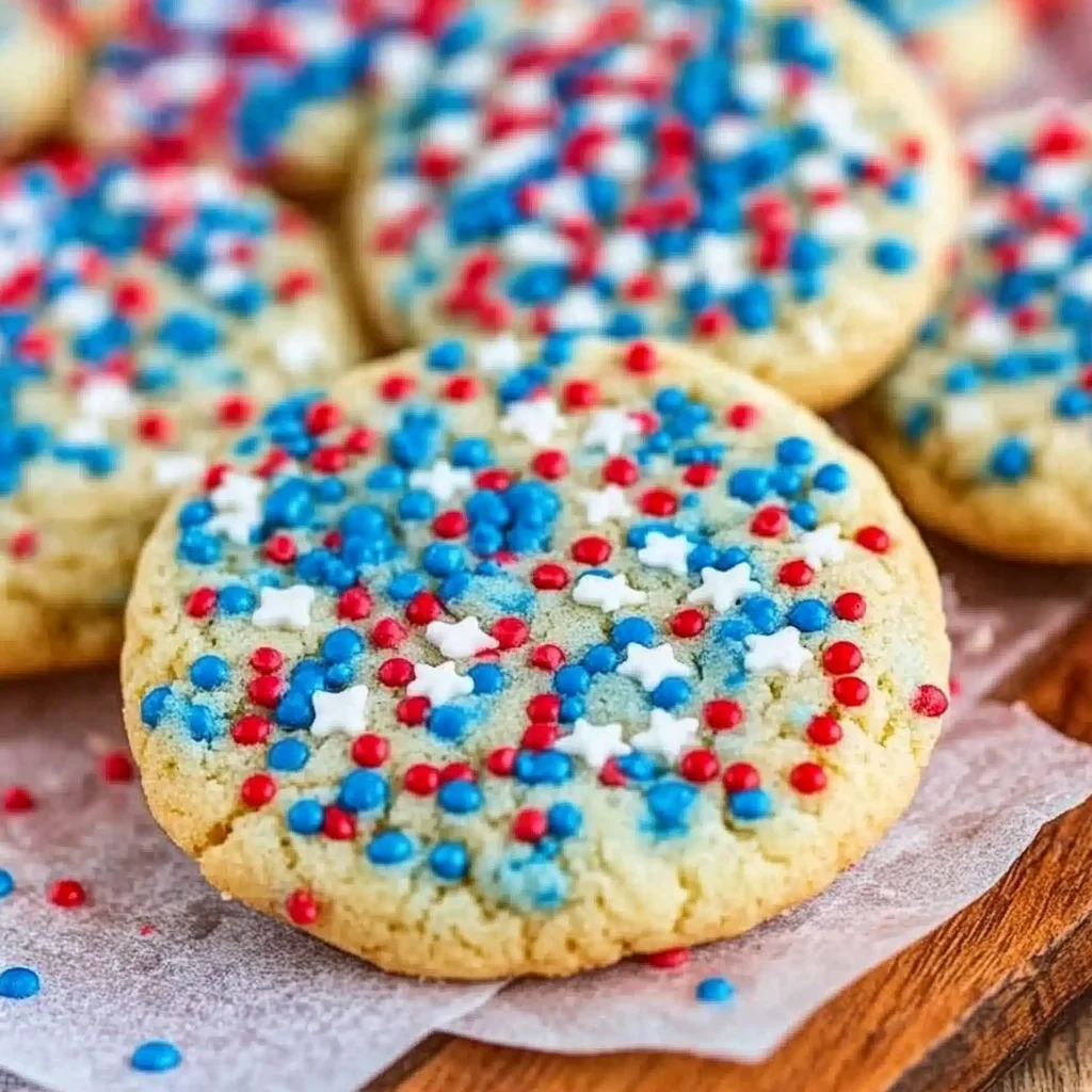 4th of July Fireworks Cookies