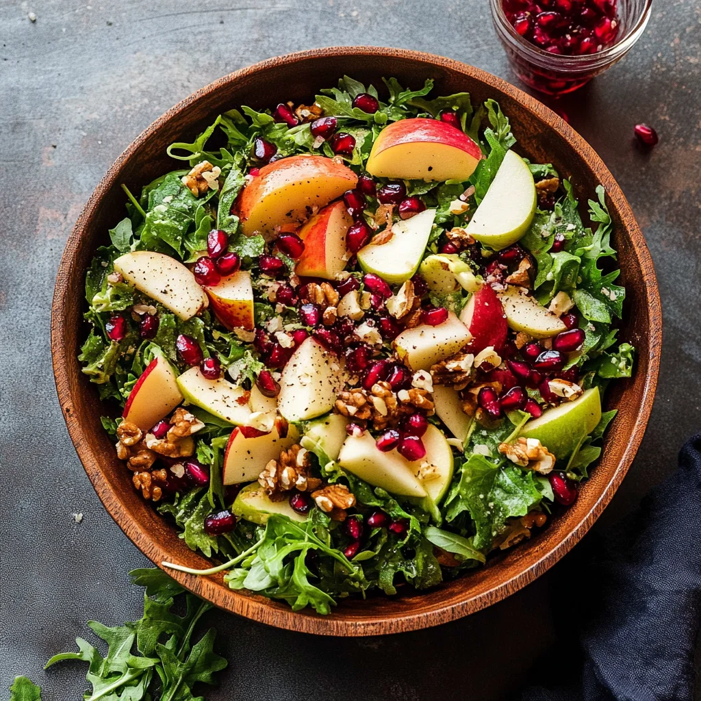 Apple Pomegranate Salad
