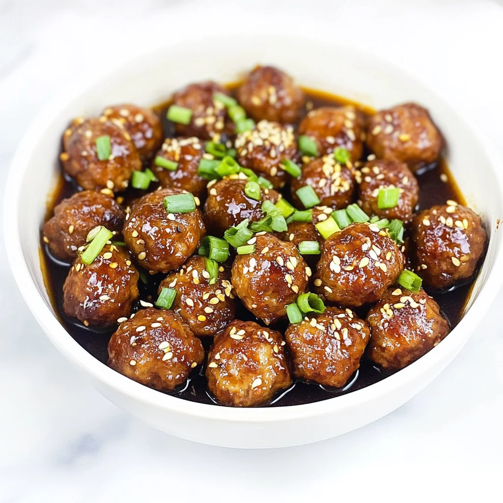 Asian Meatballs