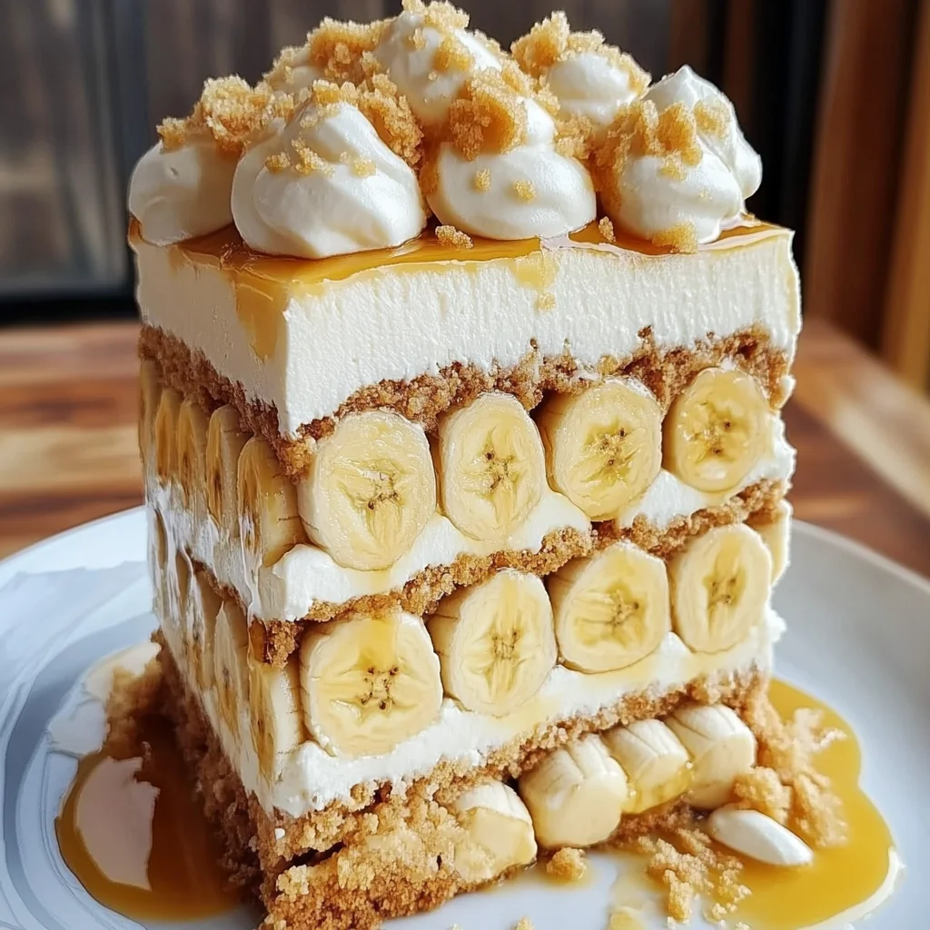 Banana Pudding Cheesecake Cake
