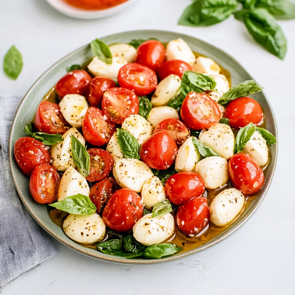 Caprese Salad Dressing Recipe