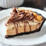 Chocolate Peanut Butter Caramel Mousse Pie