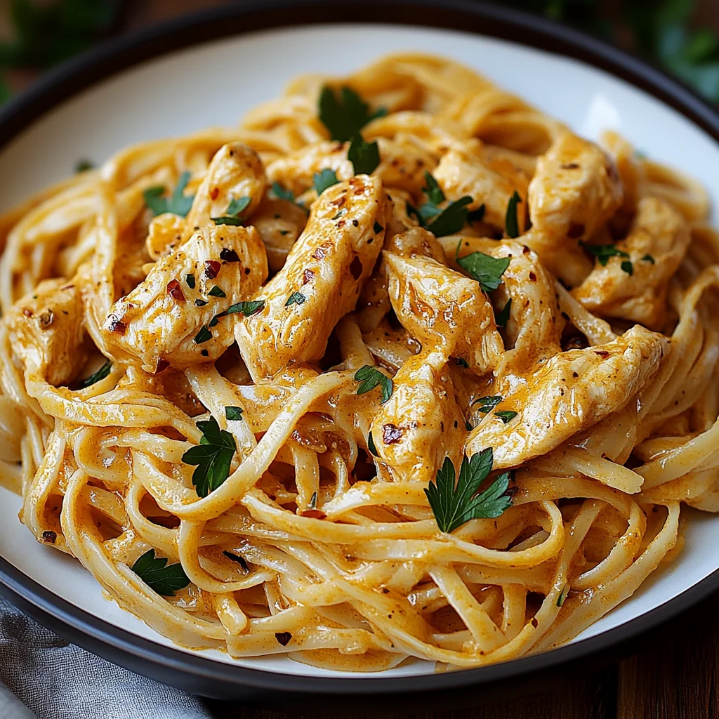 Cowboy Butter Chicken Linguine