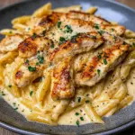 Creamy Cajun Chicken Pasta with Garlic Butter Parmesan Sauce