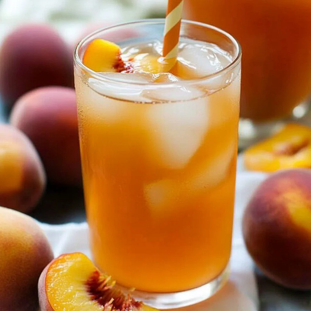 Easy Peach Tea Recipe!