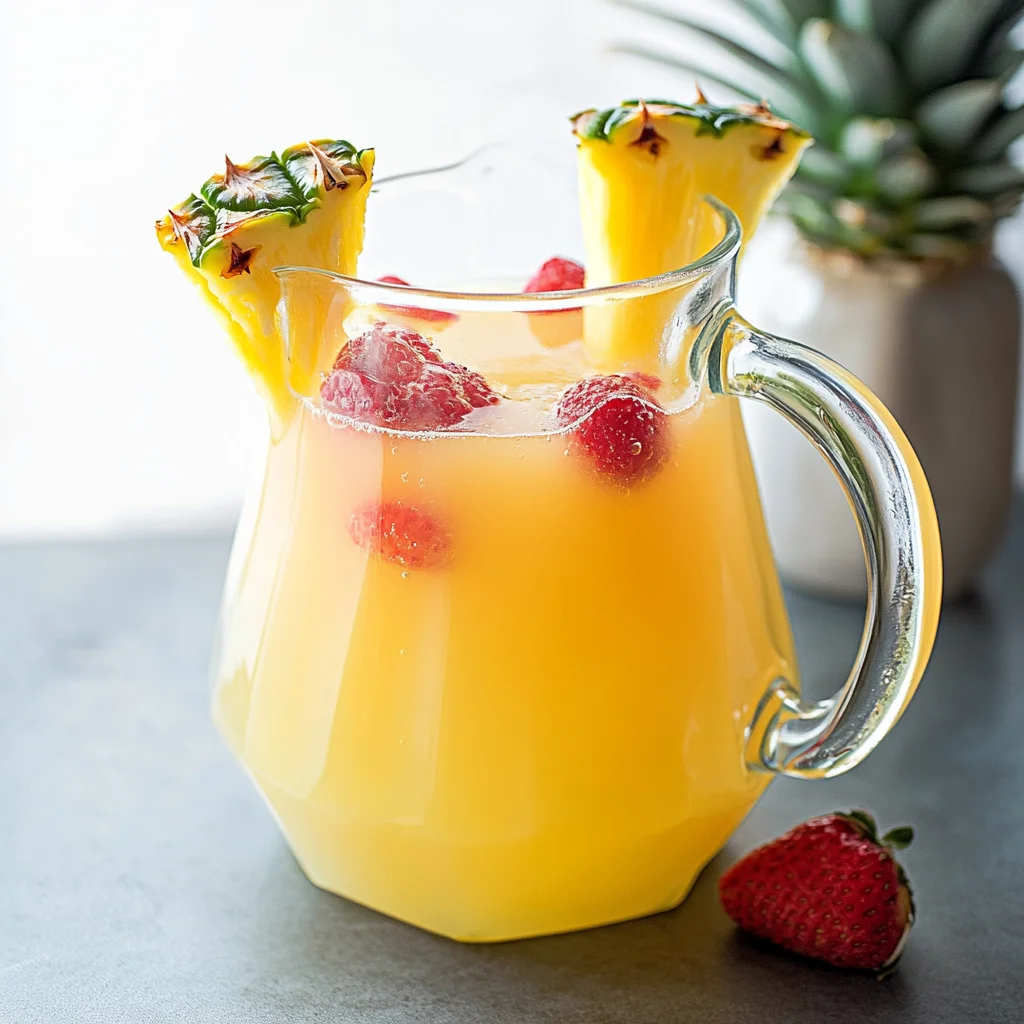 Fizzy Pineapple Punch