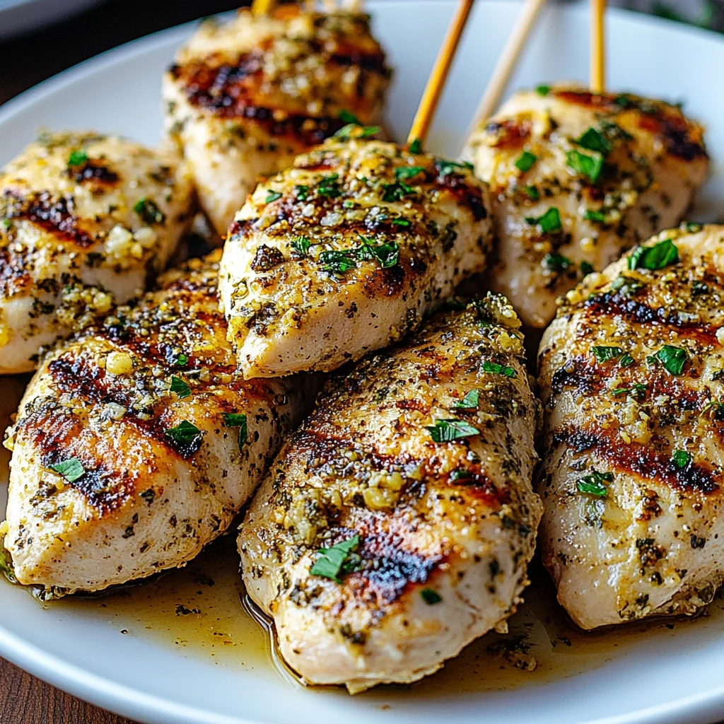 Garlic Parmesan Grilled Chicken