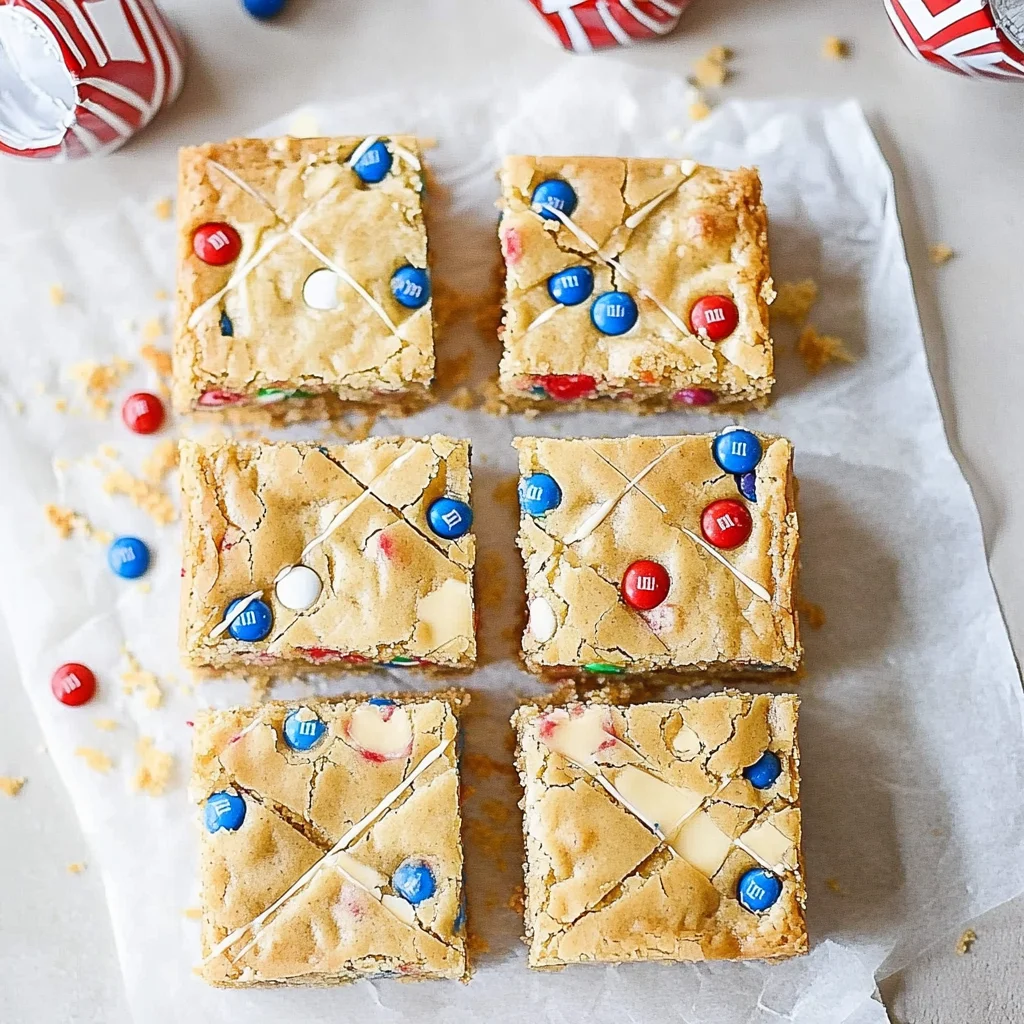 M&M Blondies