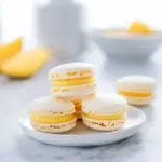 Mango Macarons