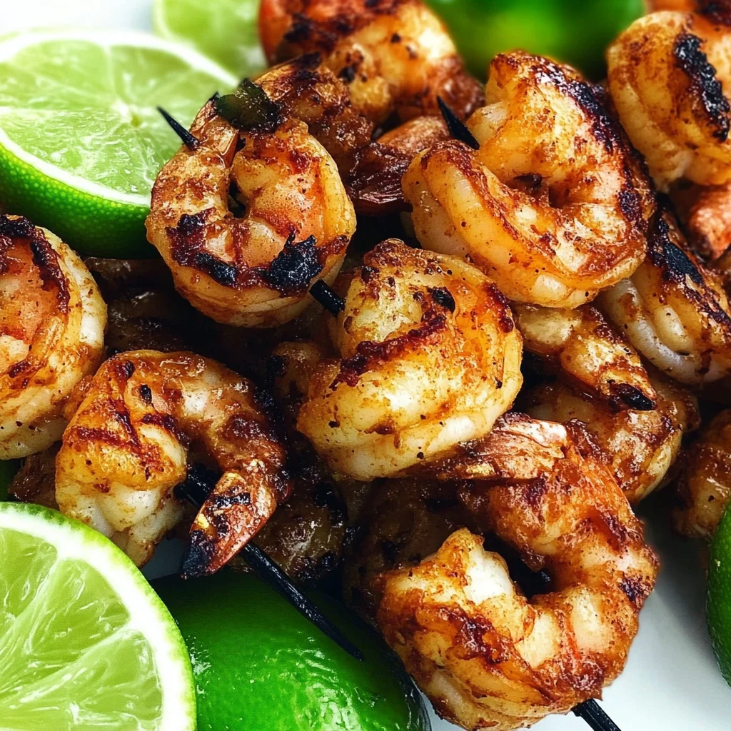 Margarita Grilled Shrimp Kabobs