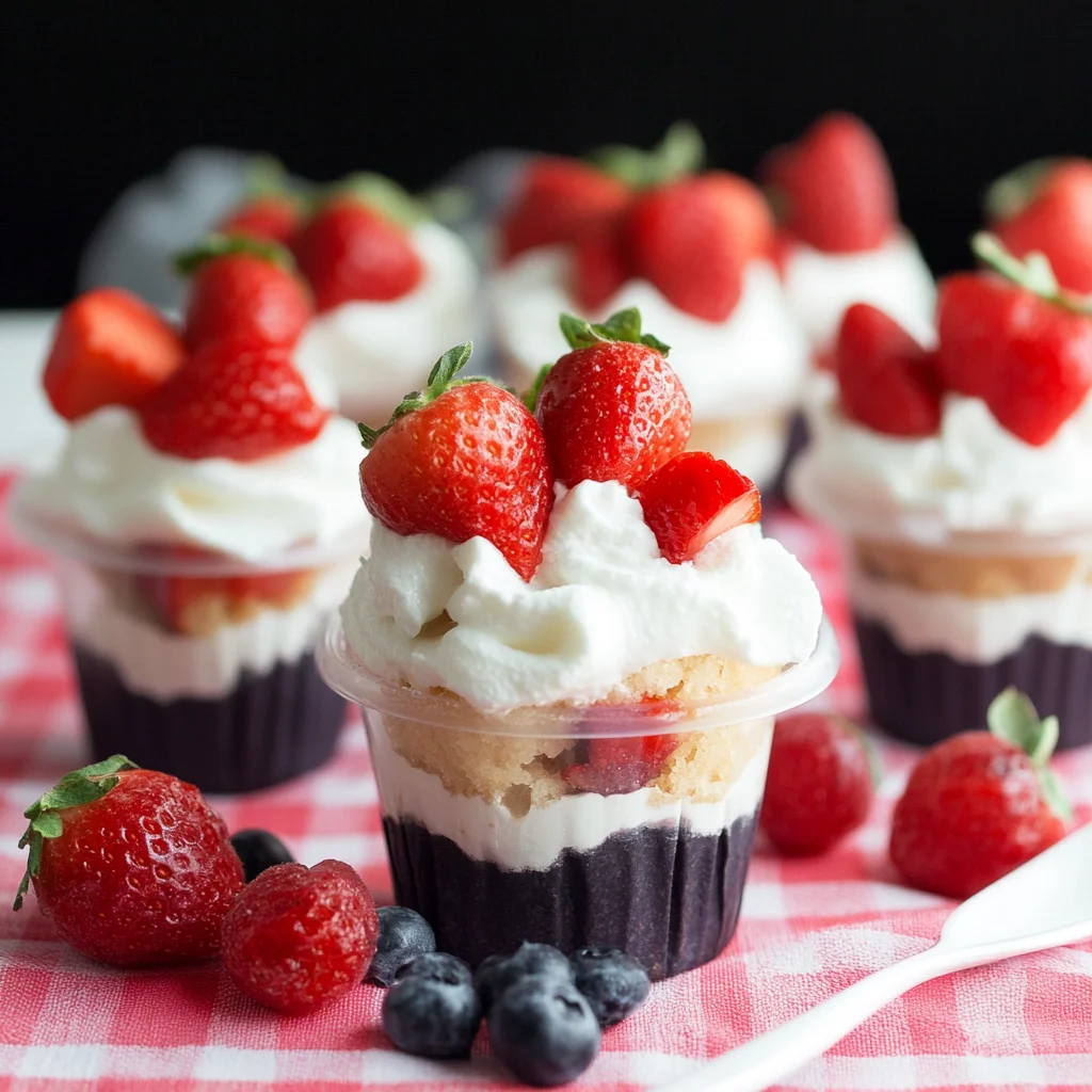 Mini Shortcake Cups