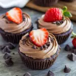 No Bake Mini Chocolate Cheesecakes