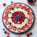 Red Velvet Fruit Pizza Recipe