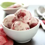 Roasted Strawberry Ice Cream