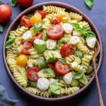 Tomato Avocado Pasta Salad