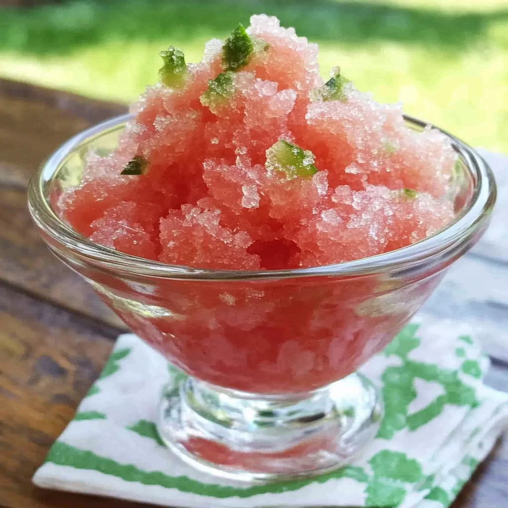 Watermelon Granita