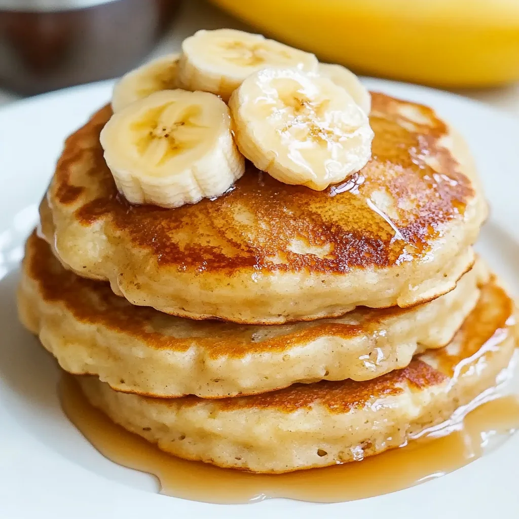 Brown Sugar Banana Pancakes