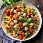 Caprese Chicken Pasta Salad