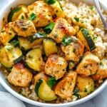 Easy Baked Chicken and Zucchini Recipe