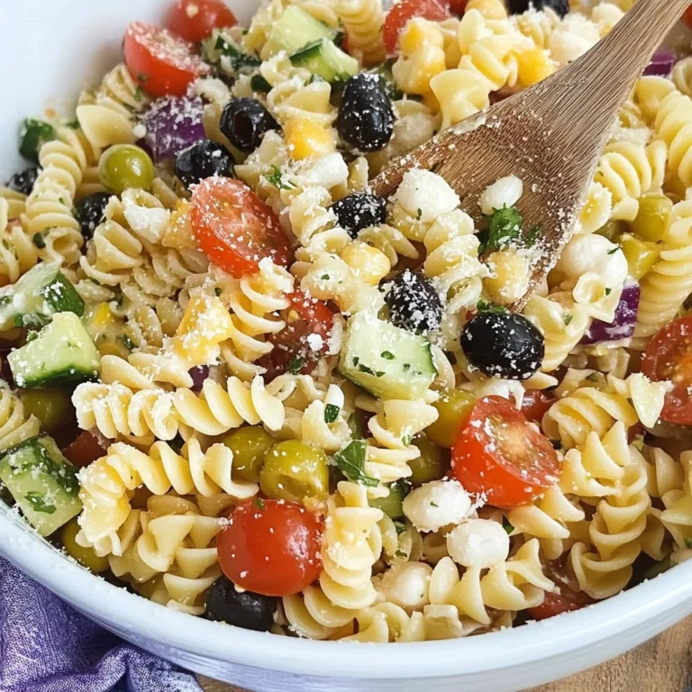 Easy Italian Pasta Salad