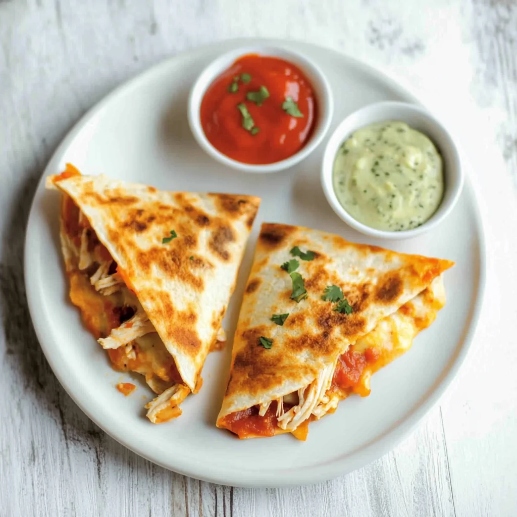Keto Chicken Quesadilla