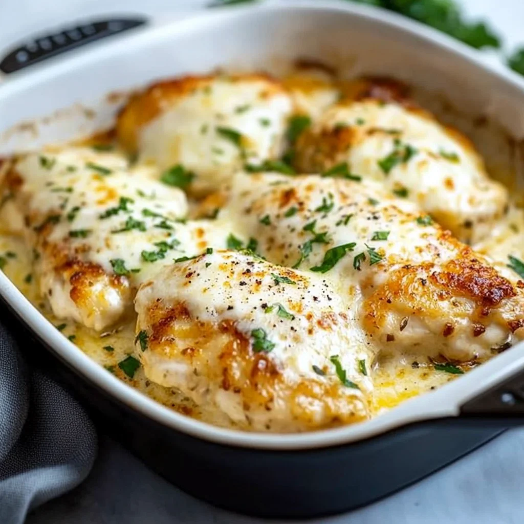 Low Carb Keto Garlic Parmesan Chicken