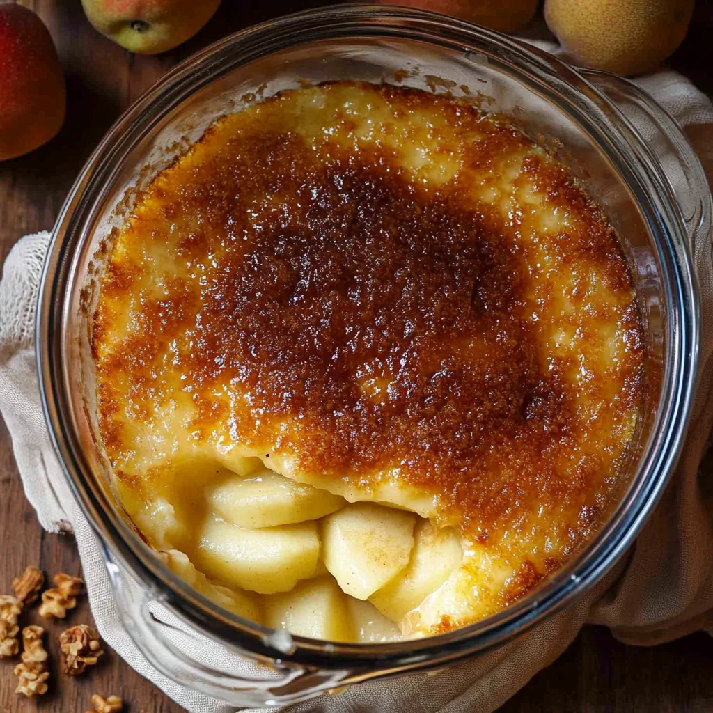 Malvern Pudding (Custard Apple Pudding)