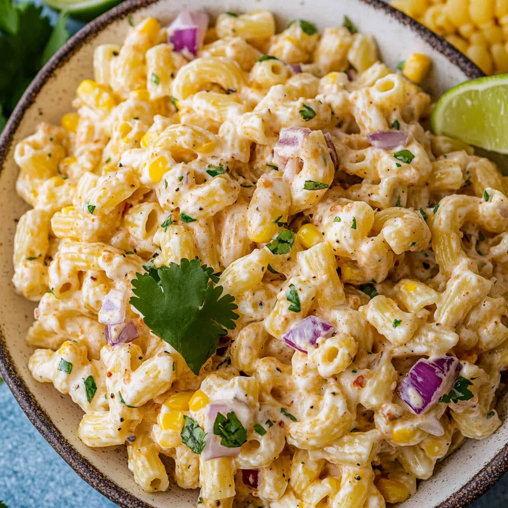 Mexican Street Corn Pasta Salad