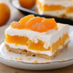No Bake Orange Dreamsicle Lasagna