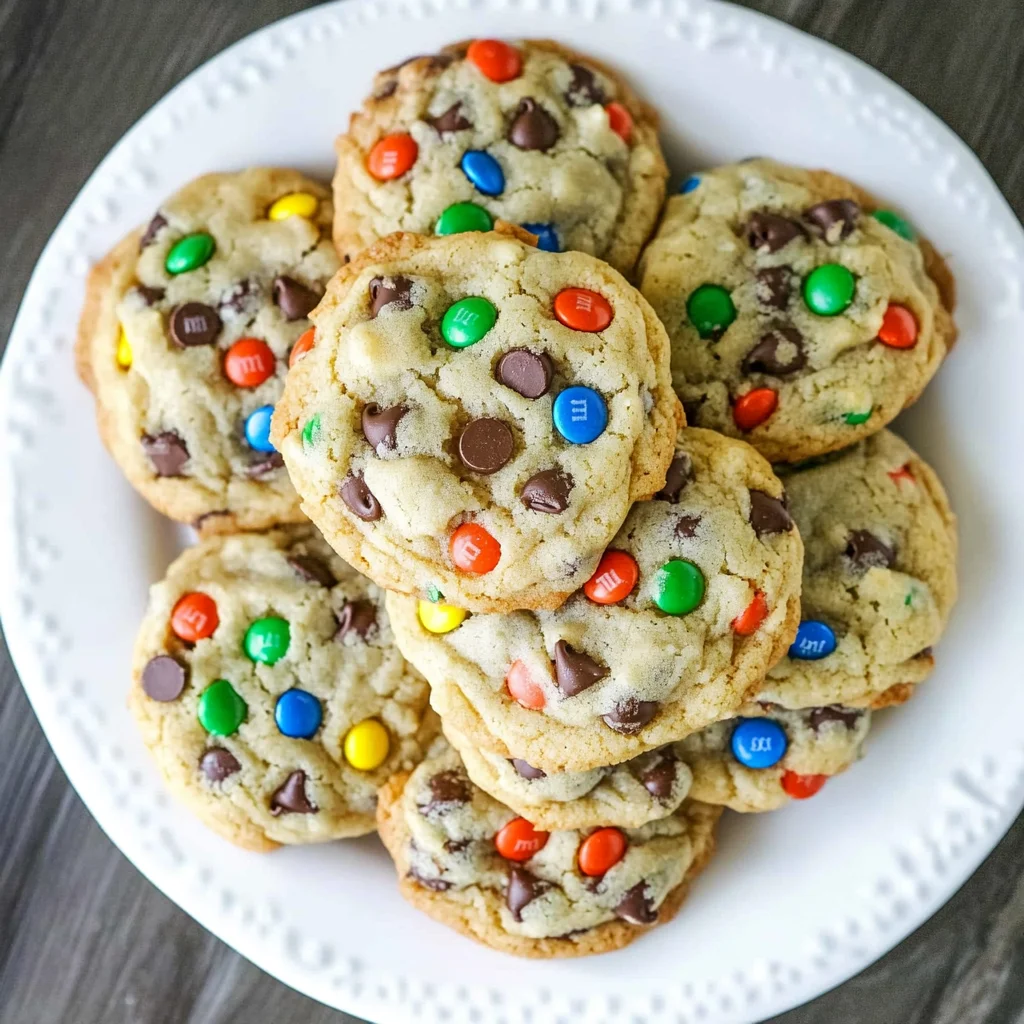 OMG! Soft-Batch Mini M&M & Chocolate Chip Cookies