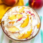 Peach Cheesecake Salad