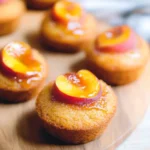 Peach Upside Down Mini Cakes