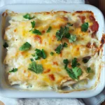 Skinny White Chicken Enchiladas