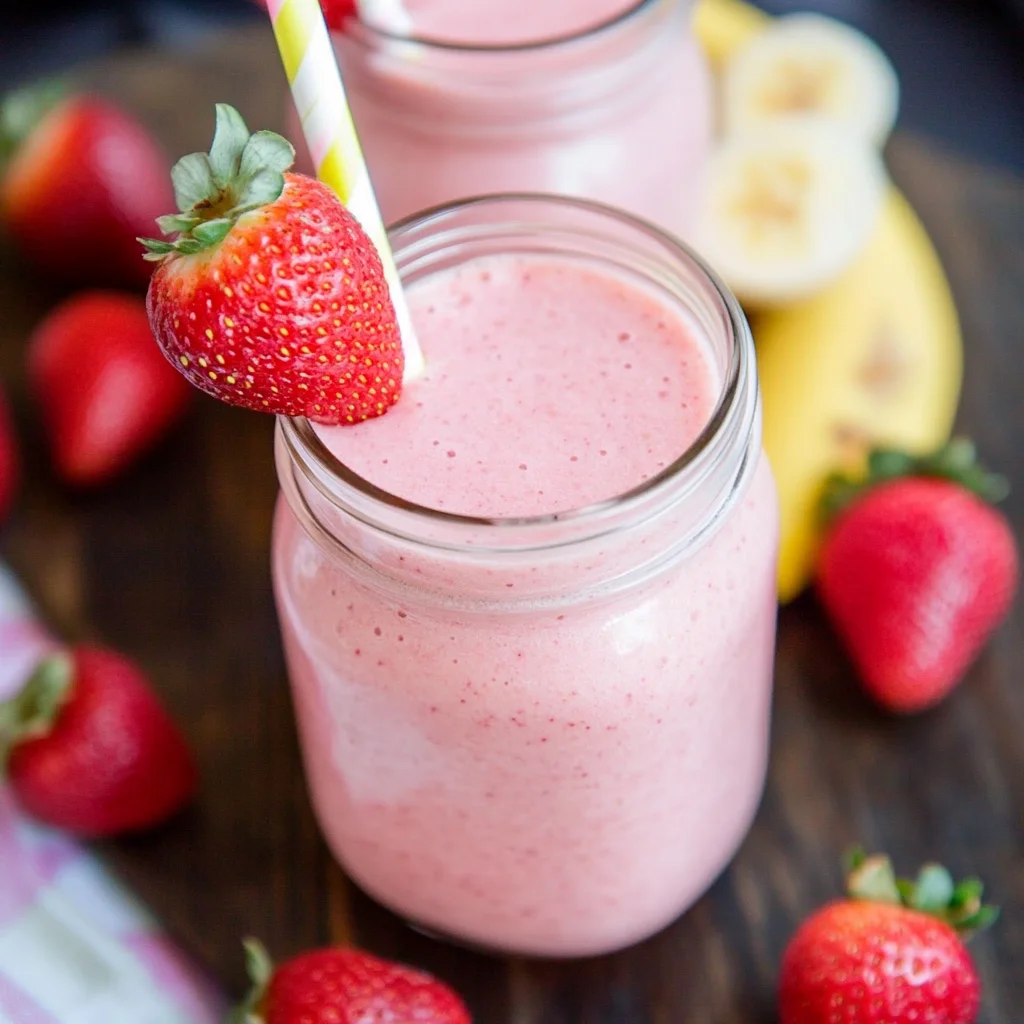 Strawberry Banana Smoothie Recipe