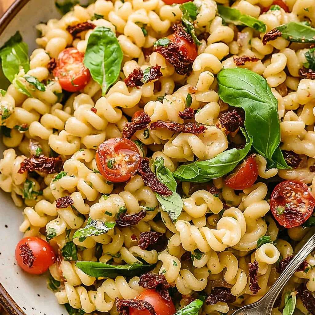 Sun Dried Tomato Pasta Salad