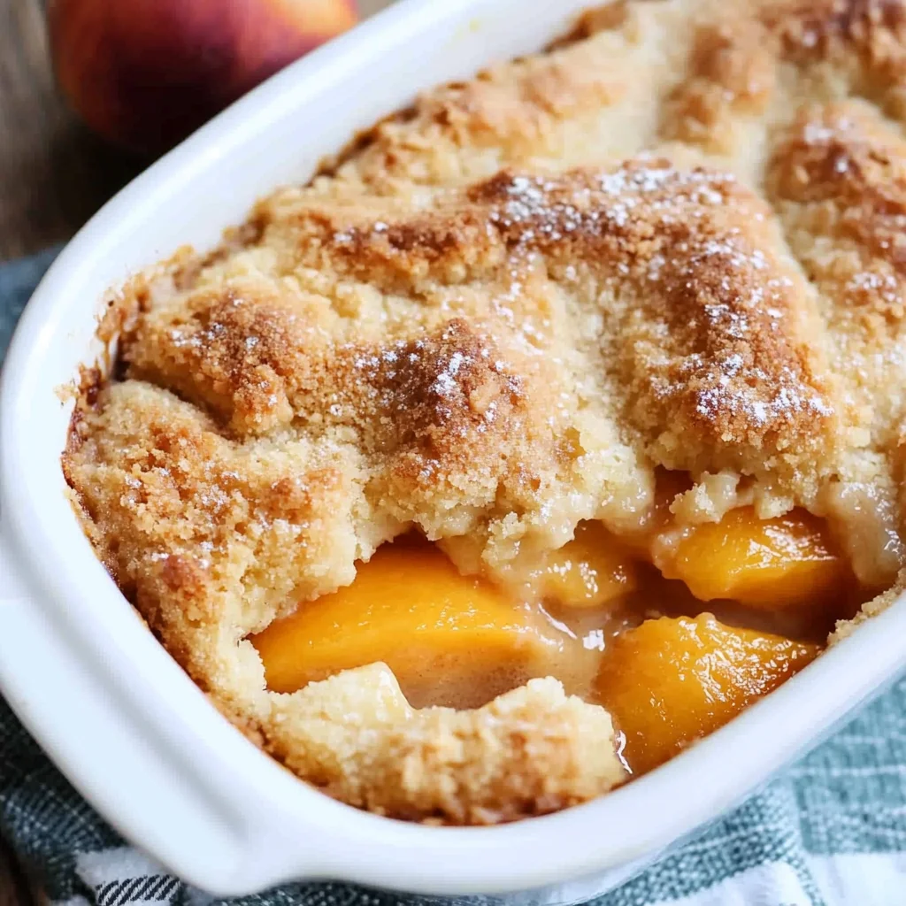 The Best Southern Peach Cobbler Recipe