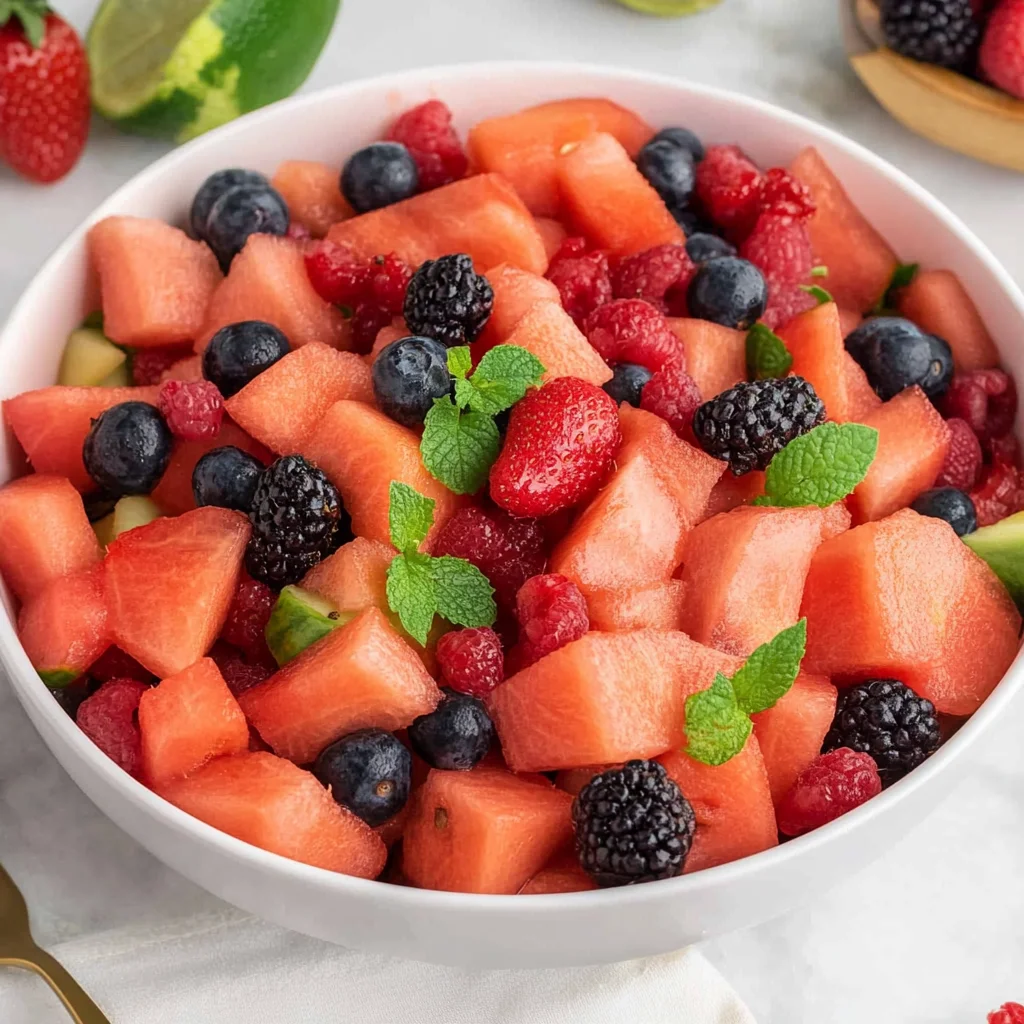 Watermelon Fruit Salad