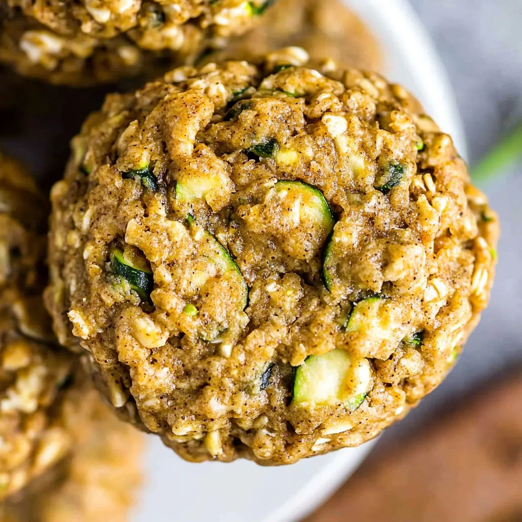 Zucchini Bread Breakfast Cookies
