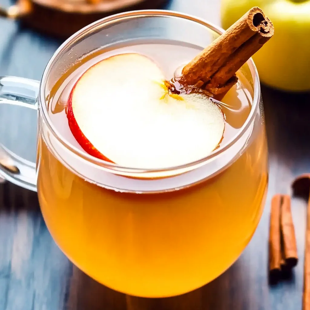 Apple Cinnamon Tea with Ginger